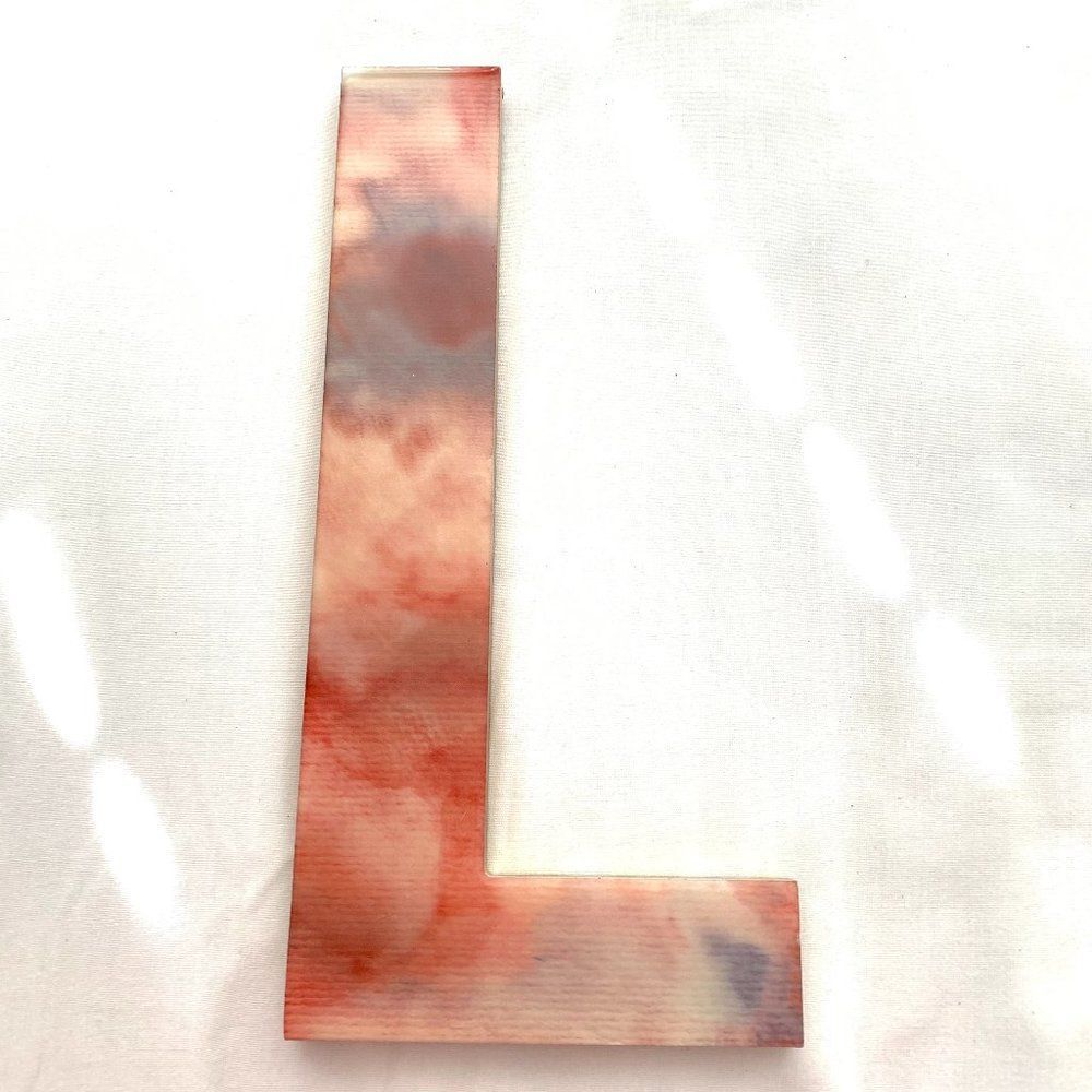 Ashland Letter "L" Hanging Wall Decor Sign Monogram NWT